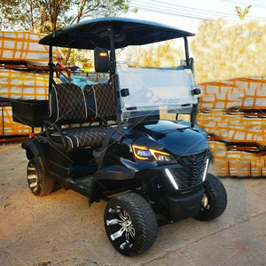 New Electric 4 Wheels Off-road Club Car Golf Cart with 2-8 Seats Steel & Plastic Construction Special transportation - Product Image 2