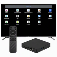 Boîtier TV Android 4K dernière génération 2026 avec processeur Amlogic S905X5M Quad Core, système Linux, Wi-Fi double bande et option PoE