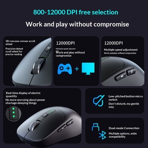Souris sans fil à commande vocale IA, souris intelligente de traduction silencieuse, prend en charge l'écriture, les présentations PPT et le dessin pour ordinateur de bureau et portable - Product Image 3