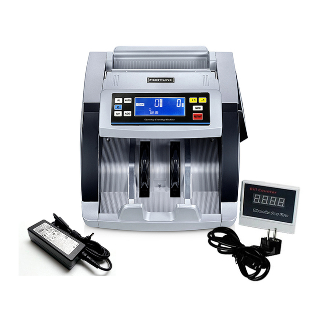 Mini Currency Counting Machine Back Loading Bill Counter  Professional Currency Counting for Bank