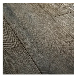 Factory Customizable Rural Style Indoor Heating Oak Engineered Solid Wood Hardwood Flooring