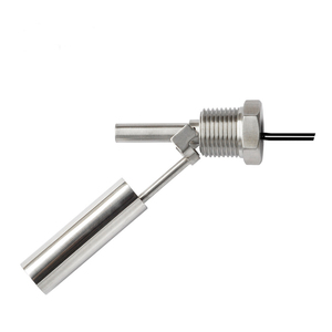 Interruptor de Nivel de Flotador de Montaje Lateral Horizontal SUS304 SUS316, Rosca M12×1.0, 1A 70W 250V, Temperatura Ultra Alta -40~200 ℃   Sensor de Nivel de Líquido - Product Image 1