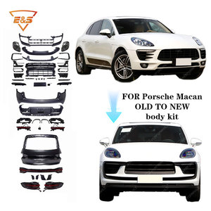 Kit carrosserie pour Porsche <span class=keywords><strong>Macan</strong></span> 14-21, excellent ajustement, pare-chocs, calandre, phares, feux arrière, mise à niveau vers le <span class=keywords><strong>nouveau</strong></span> modèle 23+ - Product Image 6