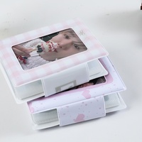 Porte-cartes d'identité mini personnalisé style Kpop coréen INS, 1, 2 et 3 pouces, mignon et petit, pour collectionner les cartes de stars