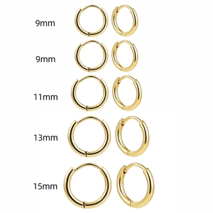Stainless Steel 2MM Huggie Hoop <strong>Earrings</strong> for Women <strong>Men</strong> Surgical Steel <strong>Sleeper</strong> <strong>Earring</strong> - Product Image 1
