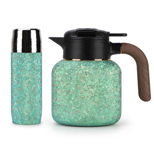 Set di Tazze Termiche GETWICK in Titanio a Doppia Parete con Isolamento Sottovuoto, Manico Touch, per Caffè e Tè, Termos Grande per Bevande Calde/Fredde, Idea Regalo - Product Image 3