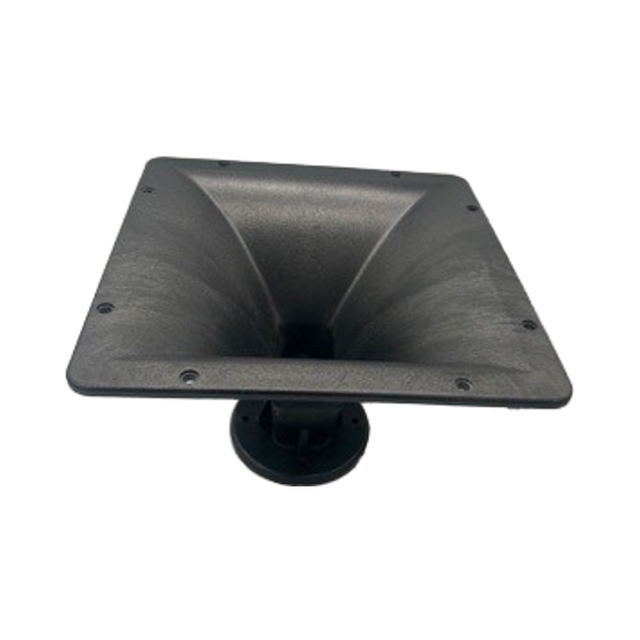 New High Quality Rongxiang Brand Black 5-10W Output Professional Engineering Plastic Speaker Horn Accessories 28*28*20cm