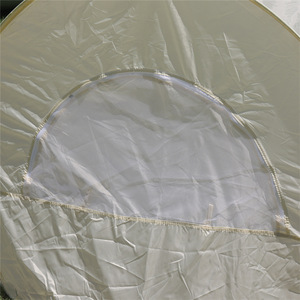 Pop Up Tent 145x145x110cm Quick Automatic Opening Single Layer Canvas Bottom Outdoor Camping Beach Use Summer Sun Protection - Product Image 1