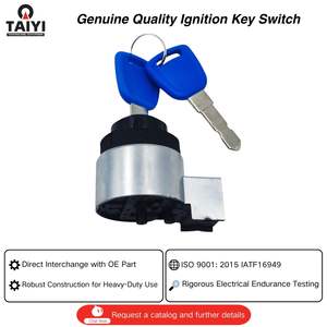 Vente en gros sans MOQ SBA385202601 385202601 87778431 Interrupteur d'allumage de tracteur pour New Holland, interrupteur à clé d'allumage OEM/ODM - Product Image 1