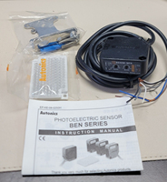 Capteur photoélectrique Autonics BEN5M-MFR neuf, 5 m, rétro-réfléchissant, sortie relais AC/DC 24-240 V, tension libre