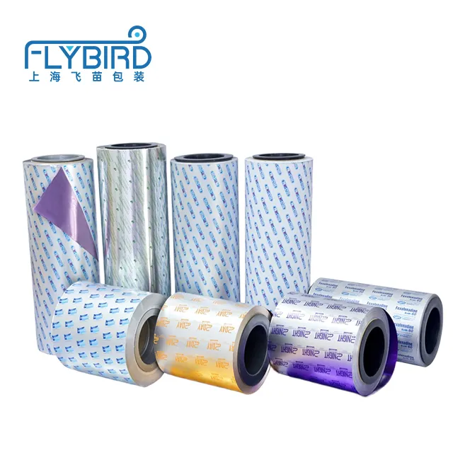 Flybird Blister Aluminiumfolie Voor Farmaceutische Ptp Aluminiumfolie Voor Blisterverpakking