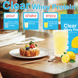 Gummies de protéines de lactosérum claires OEM pour femmes, sans sucre, 80 calories, énergie, équilibre hormonal, fabricant, fournisseur, étiquette privée - Product Image 4