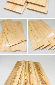 Revêtement mural extérieur en <span class=keywords><strong>bois</strong></span> de pin à rainures et languettes pour façades - Product Image 3