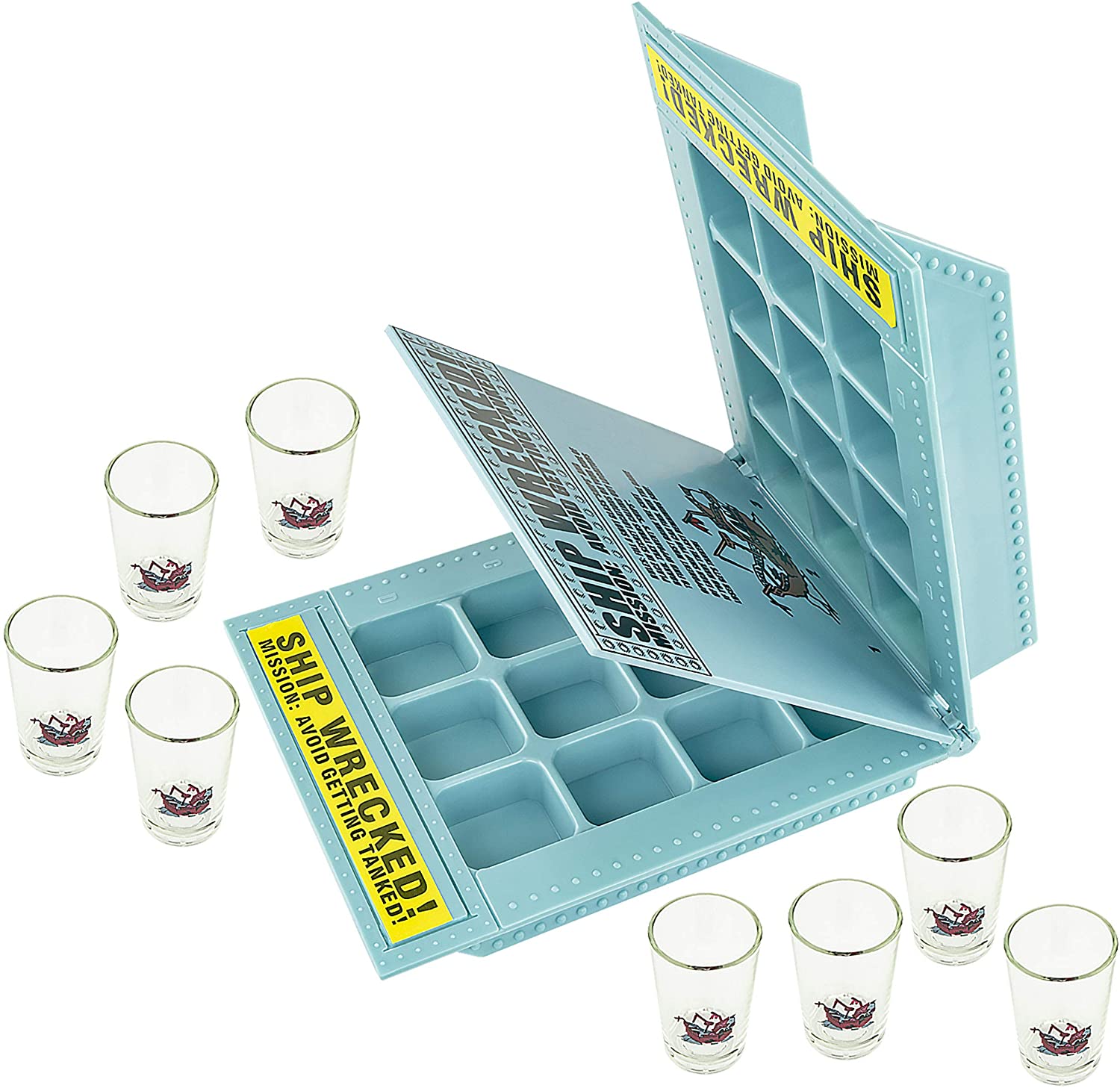 Барная вечеринка, военные шахматы, поилка, Набор очков для игр, корабль, эвакуация, настольная игра, судно-разбитое судно, питьевая игра