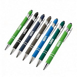 High Quality Wholesale Promotional Custom Business Gift Metal Pen With Logo Multi Color Printed Ballpoint Pens - Product Image 1