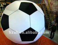 Ballon de football gonflable personnalisé de marque Navigator - Grand ballon de soccer en polyester taffetas avec ventilateur intégré, taille personnalisable