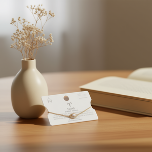 Collana Tauro in acciaio inossidabile con zirconi da 12 mm, gioielli zodiacali color oro per donna - Product Image 3