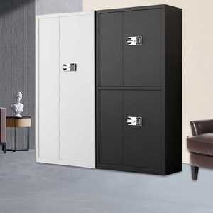 Armoire de sécurité en acier à double porte avec serrure électronique par mot de passe et empreinte digitale pour bureau et archivage - Product Image 2