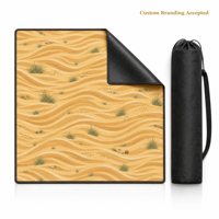Tapis de Mahjong Dune Ripple Sans Règles, 31,5x31,5 pouces, Tapis de poker, Nappe de jeu de cartes, Tapis de Mahjong, Tapis pour tuiles de Mahjong, Tapis de jeu de Mahjong