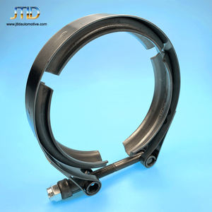 Ensemble de bande <span class=keywords><strong>V</strong></span> JTLD « mâle/femelle » en acier inoxydable 304 - 2,75 pouces 70 mm, collier de serrage standard - Product Image 4