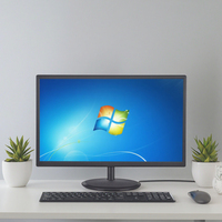 Vente en gros OEM 24 pouces TN complet 1080P ordinateur de bureau sortie VGA AV LED télécommande 21.5 moniteur Lcd maison nouveau haut-parleur DVI