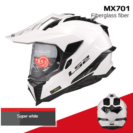 Ls2 Mx701 Carbon Fiber Dual Lens Full Face Motorcycle Helmet - Oem/odm