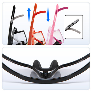 Gafas de Ciclismo con Montura Completa, Lentes Esféricas de Policarbonato, Protección UV400, Antideslizantes, para Niños, Deportes al Aire Libre - Product Image 3