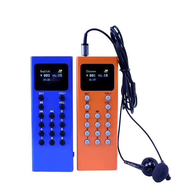 Audio Guide System for Museum Exhibition Tourism Scenic Spot Travel Agency Audio Guide MP3 Player Set 16GB Device 41 Languages