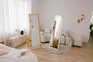 Miroir sur pied de style moderne de haute qualité, vente directe du fabricant - Product Image 2