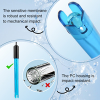Meilleure vente électrode de ph-mètre sensible au prix de l'eau hydroponique pour réservoir de poissons de piscine d'étang de laboratoires