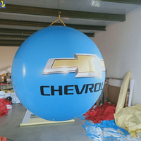 Ballon sphérique à l'hélium de grande taille, ballon gonflable de 3 m de diamètre pour la publicité K7065