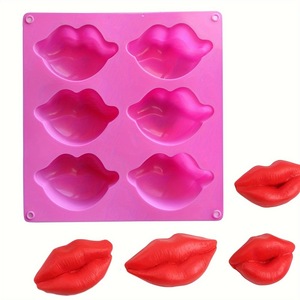 Rose Lip Silicone Mold For Chocolate Candy Cake Decorating Valentine'S Day DIY - Product Image 3