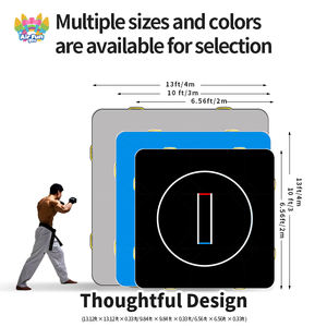 Colchoneta Inflable de Lucha de Gimnasia de PVC Premium de 3m x 3m y 20cm, Pista de Aire Personalizada para Jiu Jitsu, BJJ, MMA, Judo, Fitness y Acrobacias - Product Image 2