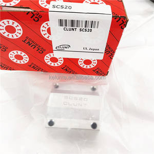 20mm रेखीय गति गेंद असर SC20UU SCS20UU <span class=keywords><strong>SC20</strong></span> सीएनसी भागों फिसलने झाड़ी असर SCS20 असर - Product Image 1