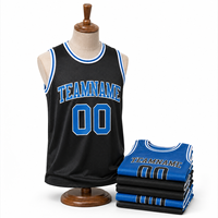 Maillot de basket-ball réversible imprimé sur mesure, anti-transpiration, design personnalisé pour les clubs, les ligues et les tournois