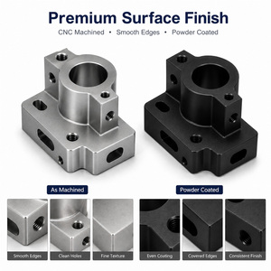 Composants optiques en alliage d'aluminium 6061 usinés avec précision par CNC, supports, boîtiers, fraisage sur mesure, service rapide - Product Image 5
