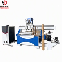 Routeur CNC Yodreams 4 axes à broche unique pour le bois, l'acrylique, le contreplaqué et le MDF