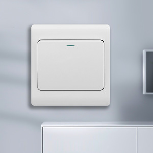 공장 도매 엔지니어링 스위치 소켓 베트남 표준형 86 벽면 패널 단일 개방형 이중 제어 5홀 인서트 2500W - Product Image 6