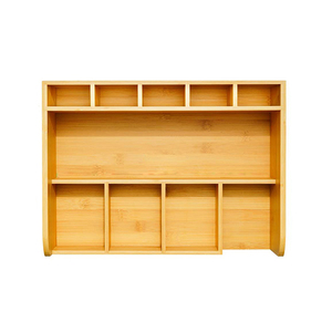Organizer <span class=keywords><strong>da</strong></span> <span class=keywords><strong>Scrivania</strong></span> Multifunzionale in Bambù per Forniture d'Ufficio e Accessori <span class=keywords><strong>da</strong></span> <span class=keywords><strong>Scrivania</strong></span> - Vendita all'Ingrosso - Product Image 3
