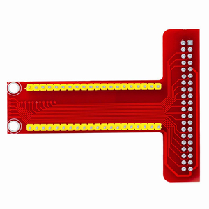 لوحة توسيع جانبية <span class=keywords><strong>GPIO</strong></span> من النوع T مع شريط 20 كبل 40 دبوس ، متوافقة مع موديل <span class=keywords><strong>Raspberry</strong></span> <span class=keywords><strong>Pi</strong></span> B/B +/A + - Product Image 3