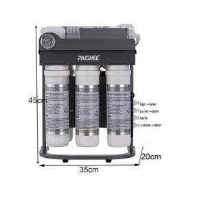 100GPD反渗透系统水过滤器快速连接OEM KDF矿物碱性家用连续净化器 - Product Image 2