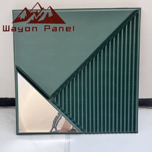 Wayon panel dinding/stiker PVC pelapis Modern kualitas tinggi 3D mudah dipasang dan tahan air - Product Image 2