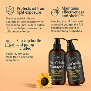 Olio da Massaggio Corpo Anticellulite Vegano Biologico Rassodante con Acido Ialuronico di Grado Terapeutico Formula Naturale a Marchio Privato - Product Image 6