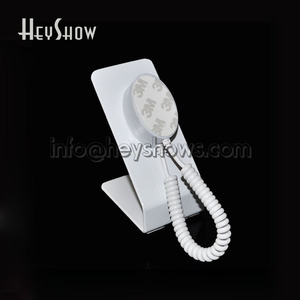 Hình Bầu Dục & Quảng Trường Trắng Điện Thoại Di Động An Ninh Đứng Hiển Thị Từ Chủ Với Kéo Thiết Bị Hot Điện Thoại Di Động Phụ Kiện Kim Loại Cơ Sở - Product Image 4