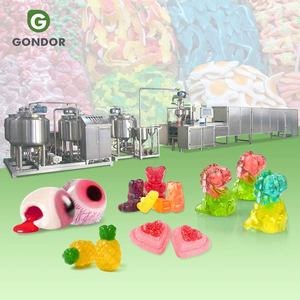 Fabrication Sweet De Production Ligne Line Industrielles Manual <b>Gummy</b> <b>Eyeball</b> Make Machine De Bonbon Gelatine - Product Image 1
