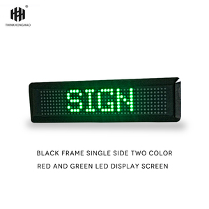 [Personnalisation privée] Largement utilisé Monochrome Single Line P 7.62 Intérieur LED Publicité logo 512 <span class=keywords><strong>K</strong></span> Mémoire Durable En Gros - Product Image 3