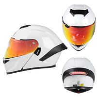 Casque de moto modulaire au design moderne personnalisable, homologué DOT E-mark CE, pour la conduite en extérieur