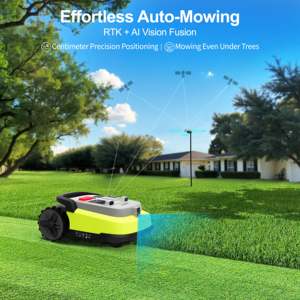 Eu Stocks UBHOME Wireless Robot Lawn Mower 1000m With Full Frequency Band RTK AI Vision and App <b>Control</b> Lawnmower Full Frequenc - Product Image 3