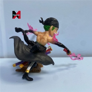 Una pieza Roronoa Zoro Ashura tres espadas estilo G5 figura de acción estatua escena de batalla modelo Anime Decoración - Product Image 2