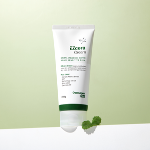 Crema Dermagen EZcera - Crema Hidratante Calmante con Centella Asiática para Uso Diario, Crema Nutritiva de Belleza Coreana, Cosméticos Coreanos, Cuidado Facial Diario - Product Image 2